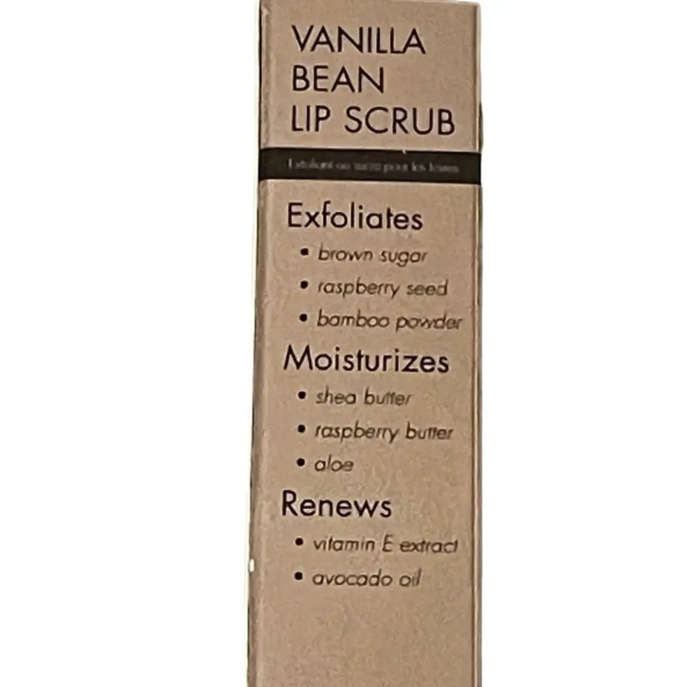 Whish Lip Scrub Vanilla Bean .74 Oz  new‎ in box